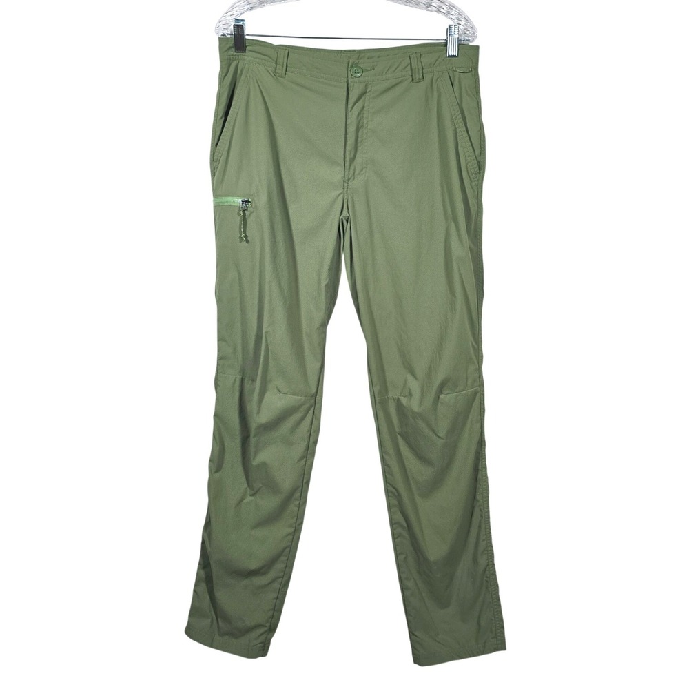 REI Co-op Sahara Path Hiking Pants Men 34x32 Olive Green Stretch 
Nylon Climbing